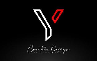 Monogram Y Letter Logo design with Creative Lines Icon Design Vector. vector