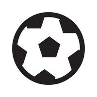 línea de vector de balón de fútbol para web, presentación, logotipo, símbolo de icono.