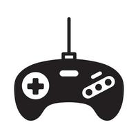 línea de vector de joystick de juego de consola para web, presentación, logotipo, símbolo de icono.