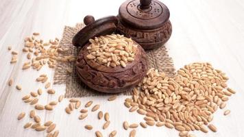Crunchy Rusk or Toast for healthy life with wheat for breakfast. photo