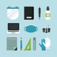 Back to Work Icon Collection vector