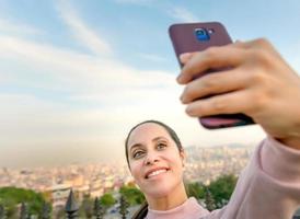 person take selfie photo