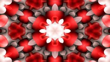 Love Heart and Passion Kaleidoscope