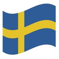 Sweden National Flag vector