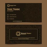 Luxury ornamental logos and business cards template vector