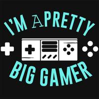 design illustration vector gamer quotes and slogans every day