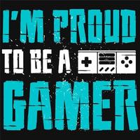 design illustration vector gamer quotes and slogans every day