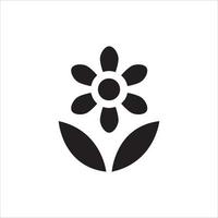 simple design flower illustration vector