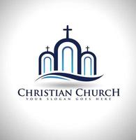 Church Logo Design Icon vector