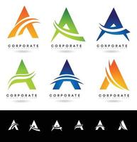 Letter A Logo Designs vector