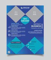 Business Flyer Template, Interior Flyer Design , Business Poster and Brochure Cover Design vector