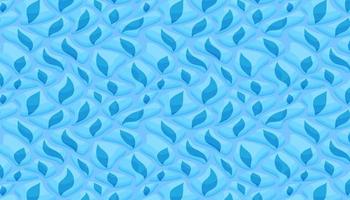 Abstract waves on blue background. vector