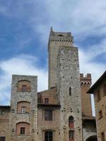 View of the city of San Gimignano photo