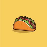 gráfico de ilustración vectorial de tacos vector