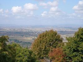 View of the city of Cortona photo