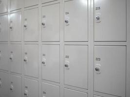 Many Locker cabinets photo