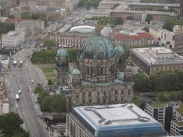 Berlin aerial view photo