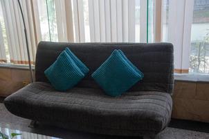 Modern sofa in living room photo