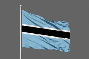 Botswana Waving Flag photo