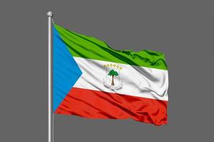 Equatorial Guinea Waving Flag photo
