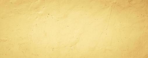 abstract yellow concrete wall texture background, panoramic background photo