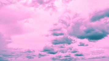 abstract cloudy background blue and pink pastel color photo