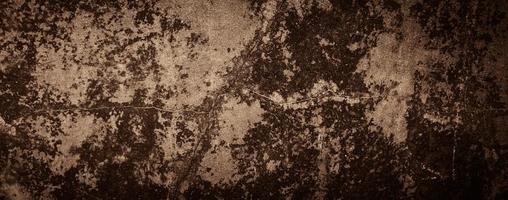 brown vintage grungy texture background of wall concrete photo