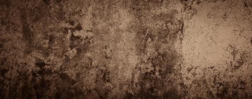 brown vintage grungy texture background of wall concrete photo