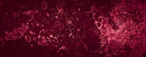 dark red scary grunge abstract concrete wall texture background photo