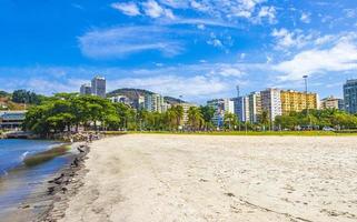 playa de botafogo panorama del paisaje urbano de flamengo urca río de janeiro brasil. foto