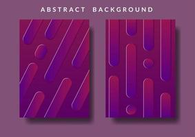 geometric background with pink and purple gradient color style. simple and attractive background vector