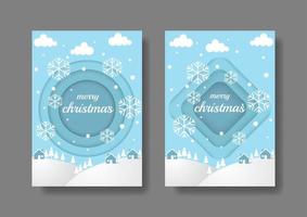 merry christmas and happy new year banner. suitable for background, poster and wall decoration vector