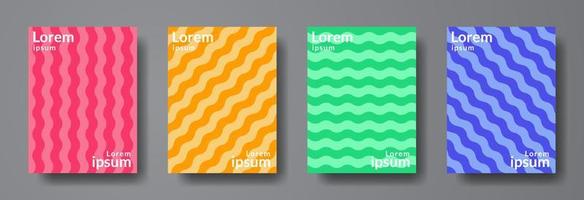 wavy background. simple and attractive vector