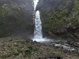 cascada del río agrio foto