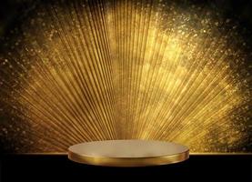 abstract gold background for luxury product photo