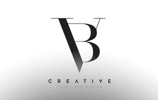 bn bn carta diseño logo logotipo icono concepto con fuente serif y estilo clásico y elegante look vector