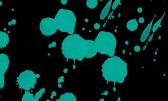 jungle green ink splashes. Grunge splatters. Abstract background. photo