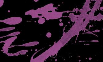 dark orchid ink splashes. Grunge splatters. Abstract background. photo