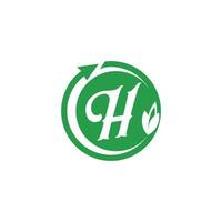 The initial H logo is simple and classic vector