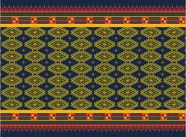 Pattern Ethnic fabric texture Abstract Geometric Vector Aztec oriental illustration retro ceramic tile