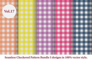 classic checkered pattern Argyle vector, which is tartan,Gingham pattern,Tartan fabric texture in retro style, colored vector