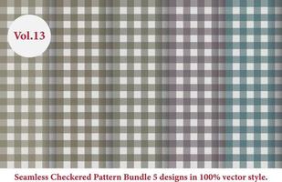 classic checkered pattern Argyle vector, which is tartan,Gingham pattern,Tartan fabric texture in retro style, colored vector