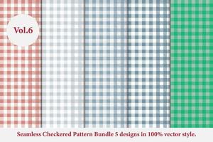 classic checkered pattern Argyle vector, which is tartan,Gingham pattern,Tartan fabric texture in retro style, colored vector