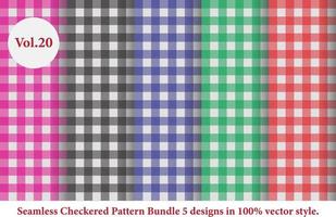 classic checkered pattern Argyle vector, which is tartan,Gingham pattern,Tartan fabric texture in retro style, colored vector