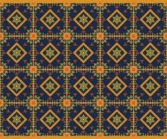 Pattern Ethnic fabric texture Geometric Vector Aztec oriental illustration retro ceramic tile