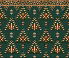 Pattern Ethnic fabric texture Geometric Vector Aztec oriental illustration retro ceramic tile