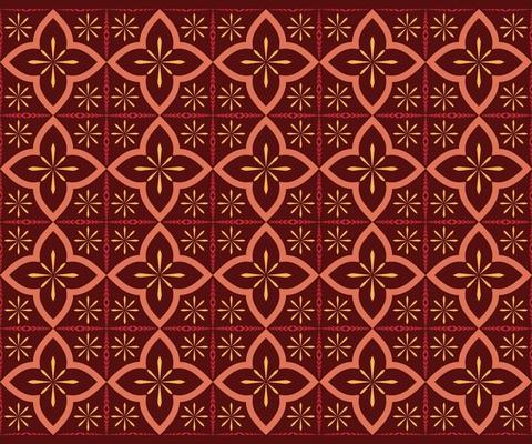 Pattern Ethnic fabric texture Geometric Vector Aztec oriental illustration retro ceramic tile
