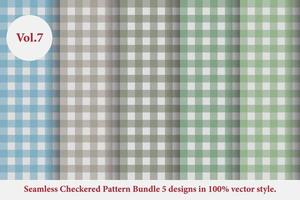 classic checkered pattern Argyle vector, which is tartan,Gingham pattern,Tartan fabric texture in retro style, colored vector