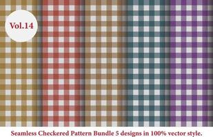classic checkered pattern Argyle vector, which is tartan,Gingham pattern,Tartan fabric texture in retro style, colored vector