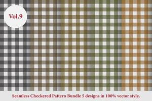 classic checkered pattern Argyle vector, which is tartan,Gingham pattern,Tartan fabric texture in retro style, colored vector